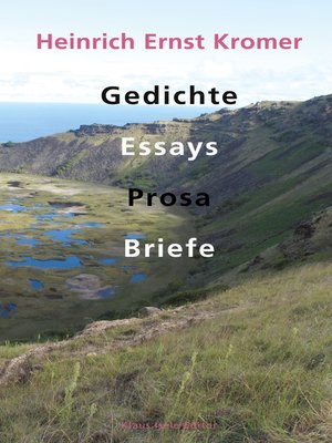cover image of Gedichte, Essays, Prosa, Briefe